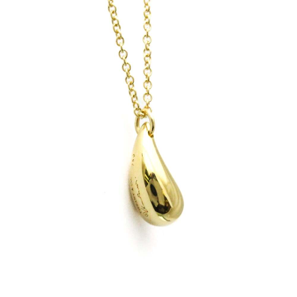 TIFFANY 18k Gold Teardrop Necklace - Picture 5 of 14